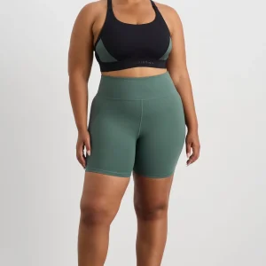 Best Sale Aje ATHLETICA Mid Bike Shorts 636 Moss Green