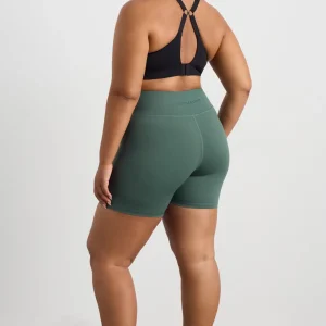 Best Sale Aje ATHLETICA Mid Bike Shorts 636 Moss Green