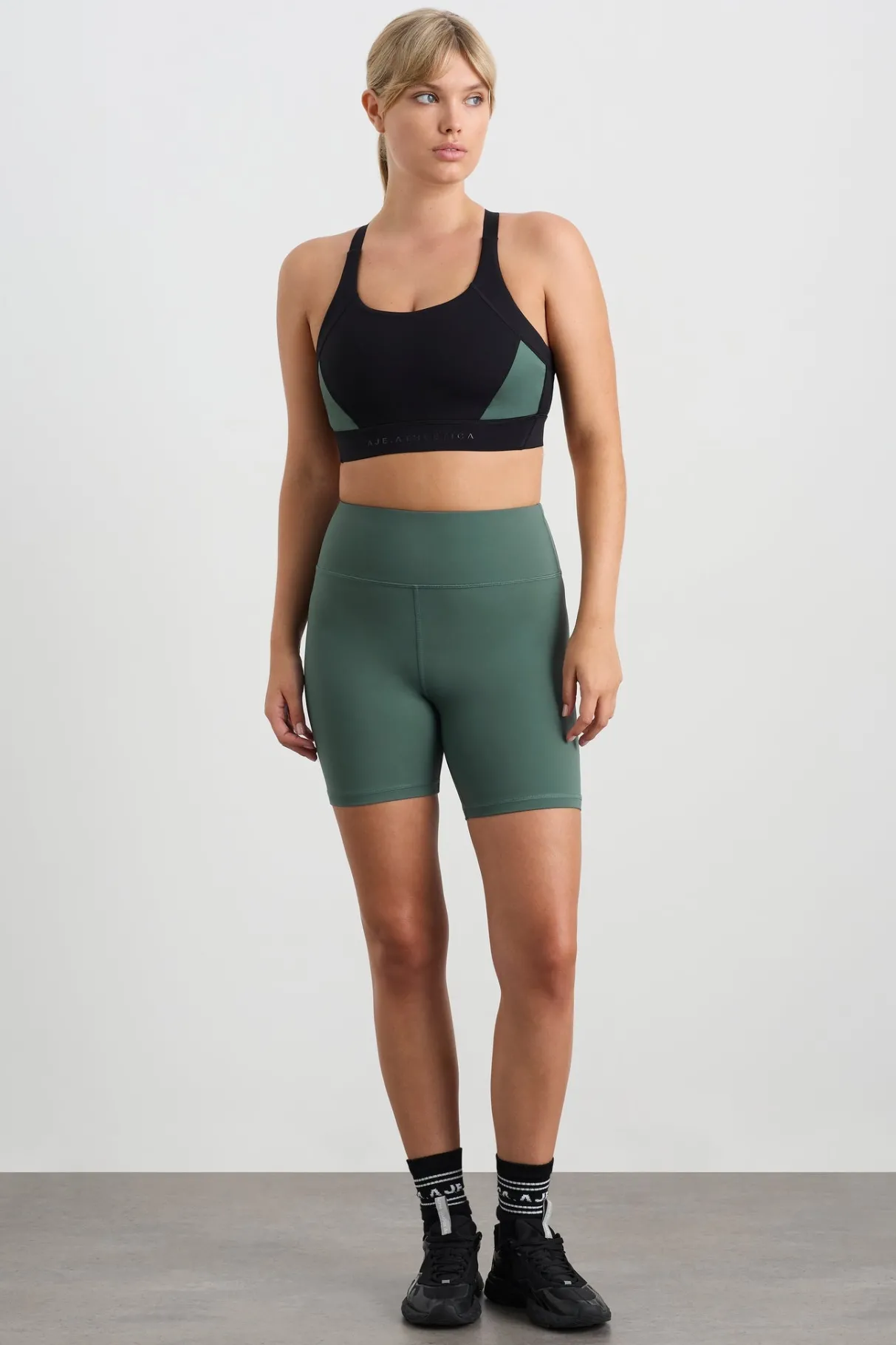 mid_bike_shorts__7.webp Best Sale Aje ATHLETICA Mid Bike Shorts 636 Moss Green