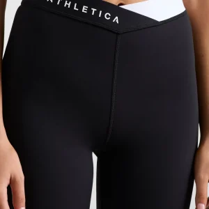 Best Sale Aje ATHLETICA Mid Cross Over Bike Shorts 607 Black/White