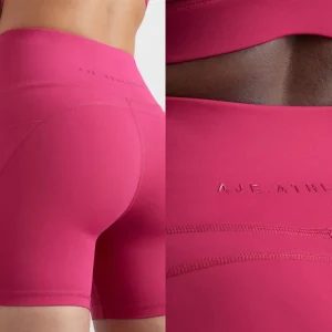 Cheap Aje ATHLETICA Mid Length Bike Short 626 Berry
