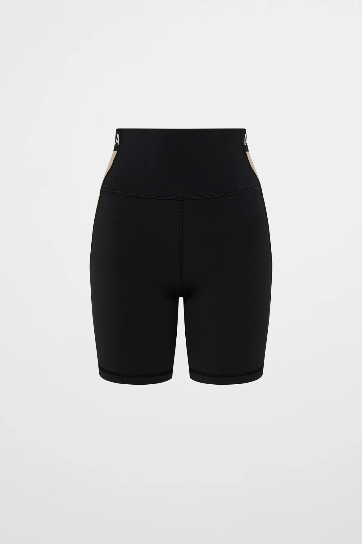mid_length_logo_bike_short__1-1.webp Best Aje ATHLETICA Mid Length Logo Bike Short 250 Black/Dune