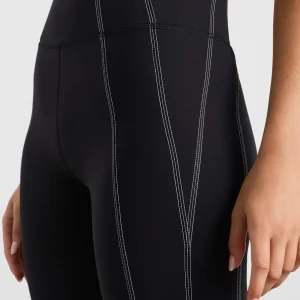 New Aje ATHLETICA Mid Length Panel Shorts 615 Black