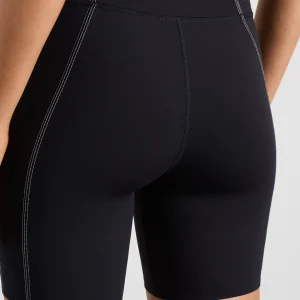 New Aje ATHLETICA Mid Length Panel Shorts 615 Black