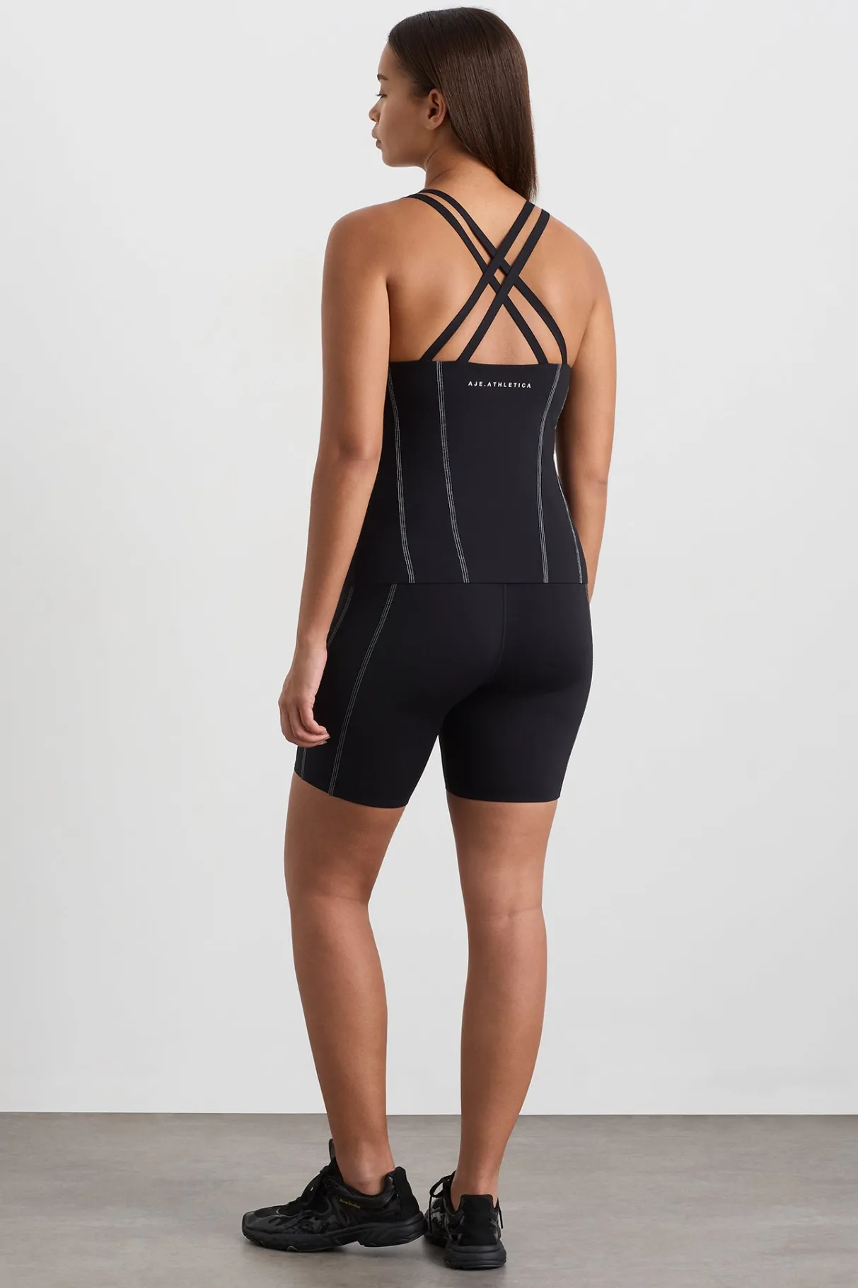 mid_length_panel_shorts__9.webp New Aje ATHLETICA Mid Length Panel Shorts 615 Black