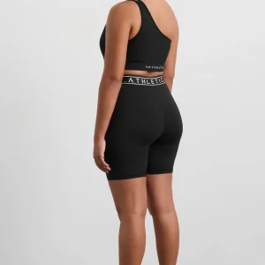 Flash Sale Aje ATHLETICA Mid Logo Elastic Shorts 607 Black