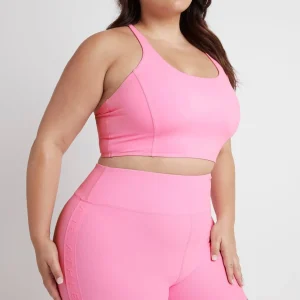 Outlet Aje ATHLETICA Mid-Rise Logo Bike Shorts 610 Dahlia Pink