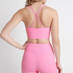 Outlet Aje ATHLETICA Mid-Rise Logo Bike Shorts 610 Dahlia Pink