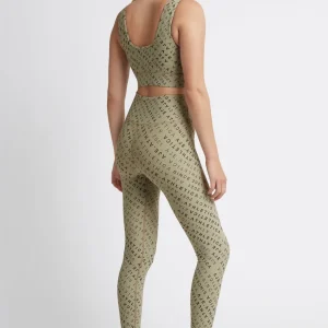 Shop Aje ATHLETICA Monogram High Rise 7/8 Legging 203 Sage/Forest Green