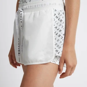 Best Aje ATHLETICA Monogram Logo Running Short 602 White/Forest Green