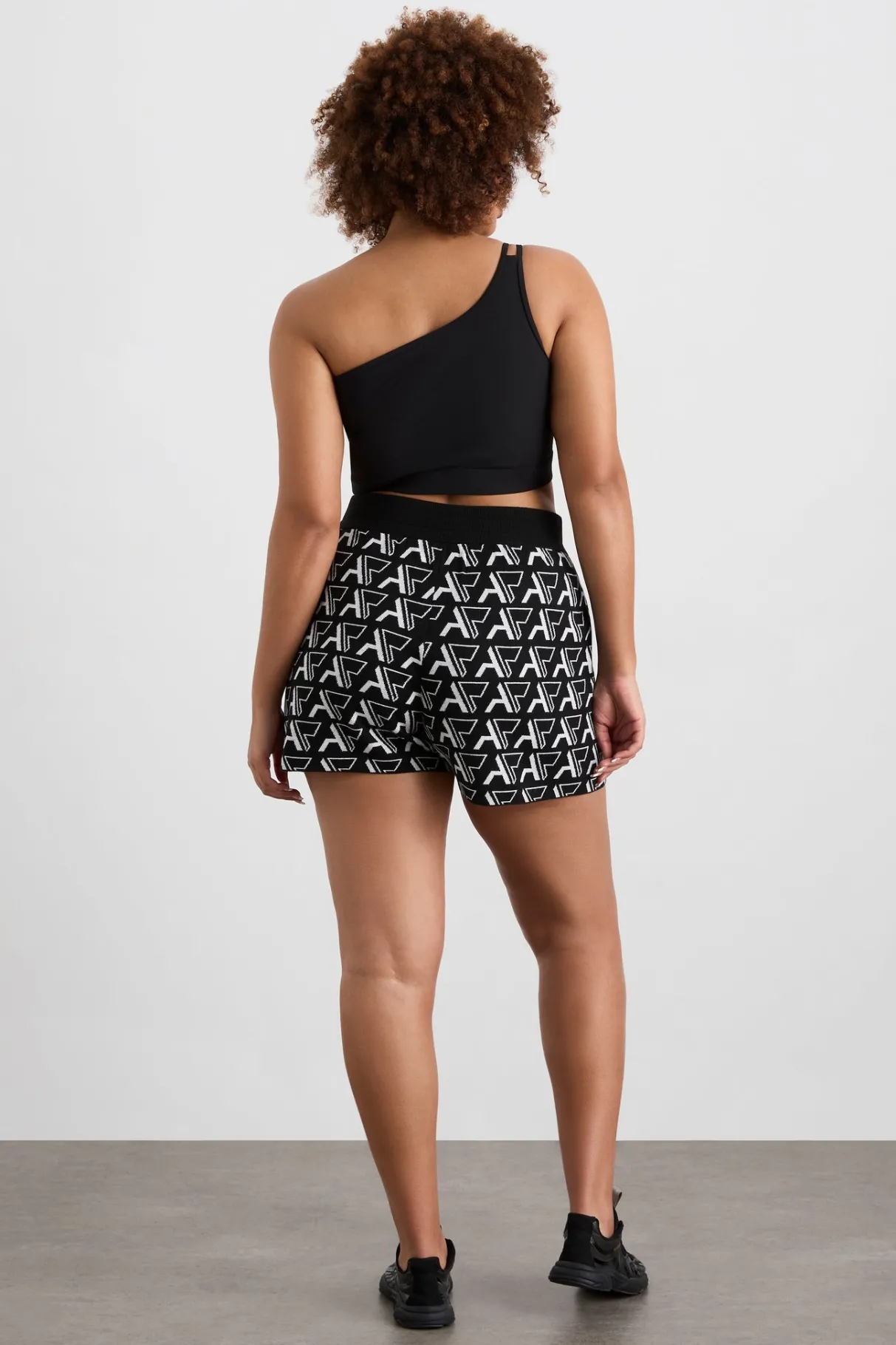 monogram_shorts__13.webp Hot Aje ATHLETICA Monogram Shorts 640 Monogram Intarsia