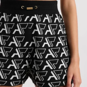 Hot Aje ATHLETICA Monogram Shorts 640 Monogram Intarsia