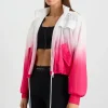 Store Aje ATHLETICA Ombre Hooded Spray Jacket 716 Ombre Pink