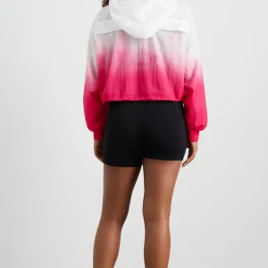 Store Aje ATHLETICA Ombre Hooded Spray Jacket 716 Ombre Pink