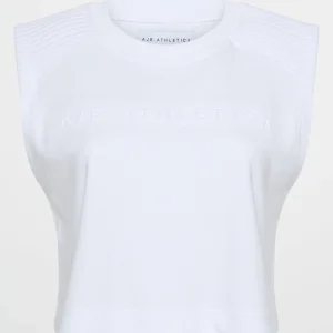 Cheap Aje ATHLETICA Ottoman Crop Tank 106 White