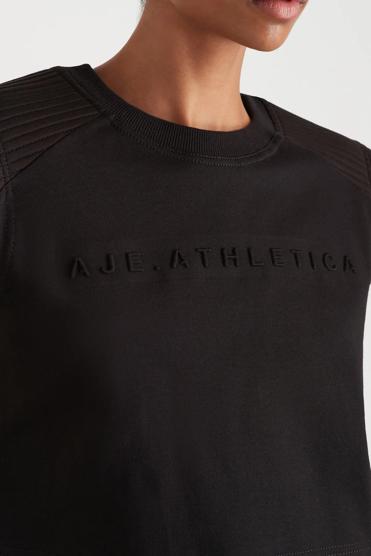 ottoman_crop_tank__4-1.webp Sale Aje ATHLETICA Ottoman Crop Tank 106 Black