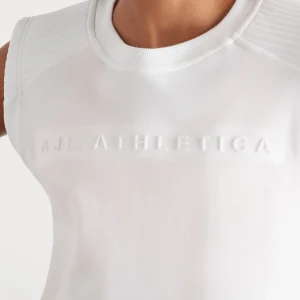 Cheap Aje ATHLETICA Ottoman Crop Tank 106 White