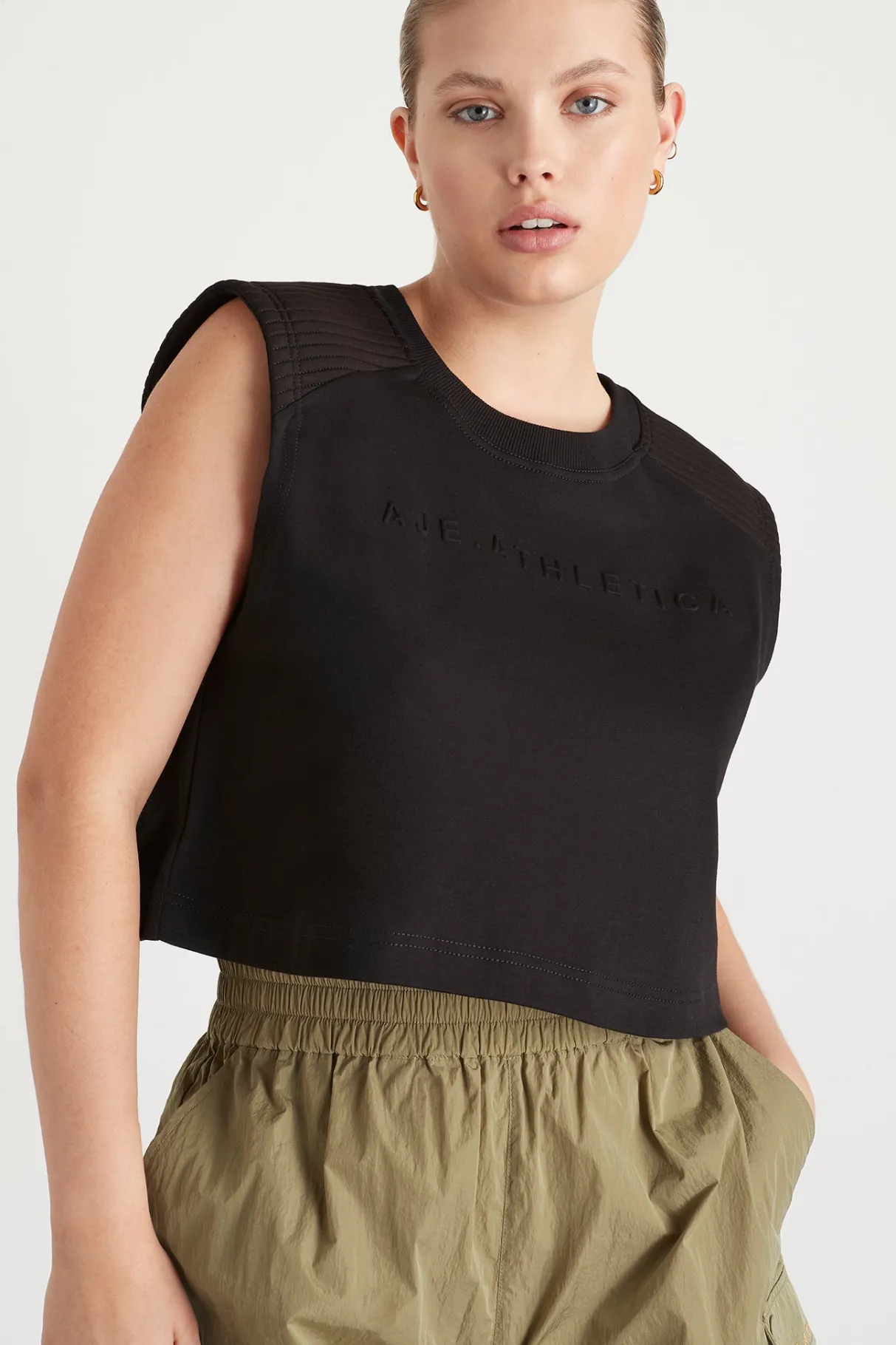 ottoman_crop_tank__8-1.webp Sale Aje ATHLETICA Ottoman Crop Tank 106 Black