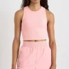 Hot Aje ATHLETICA Ottoman Rib Tank 135 Millenial Pink