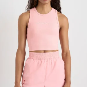 Hot Aje ATHLETICA Ottoman Rib Tank 135 Millenial Pink