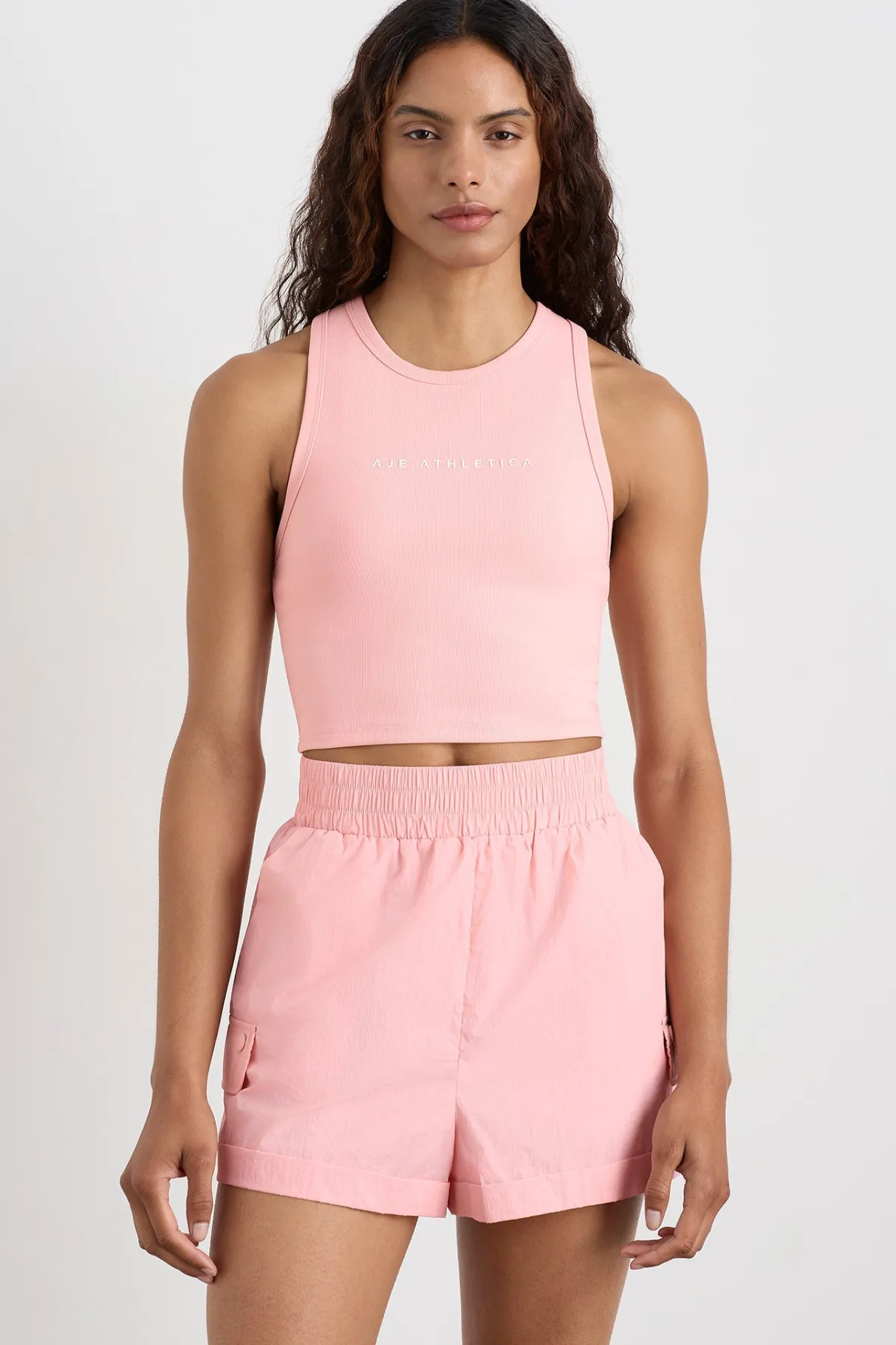 ottoman_rib_tank__0-1.webp Hot Aje ATHLETICA Ottoman Rib Tank 135 Millenial Pink