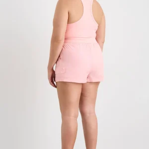 Hot Aje ATHLETICA Ottoman Rib Tank 135 Millenial Pink