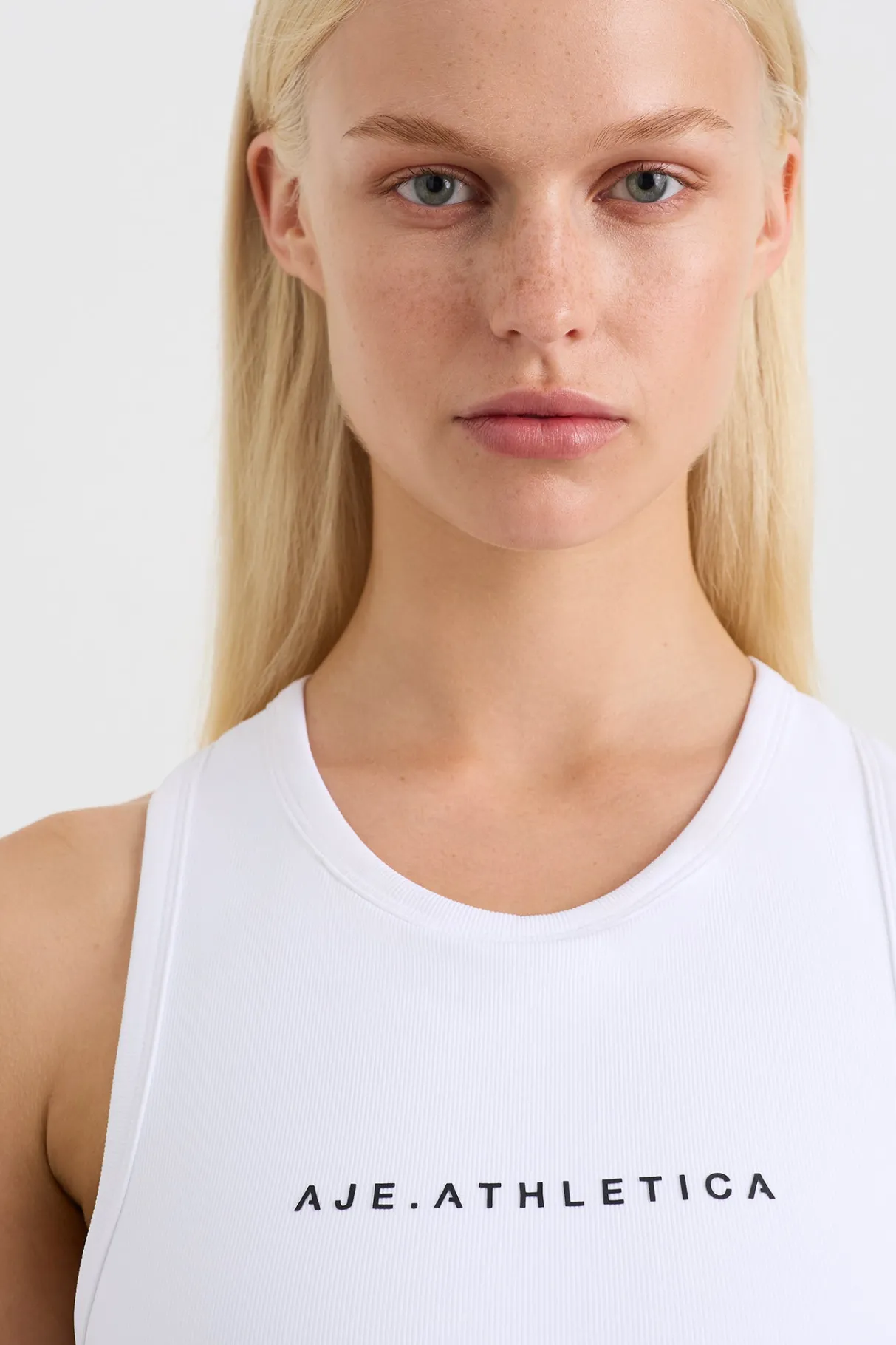 ottoman_rib_tank__3.webp Shop Aje ATHLETICA Ottoman Rib Tank 135 White