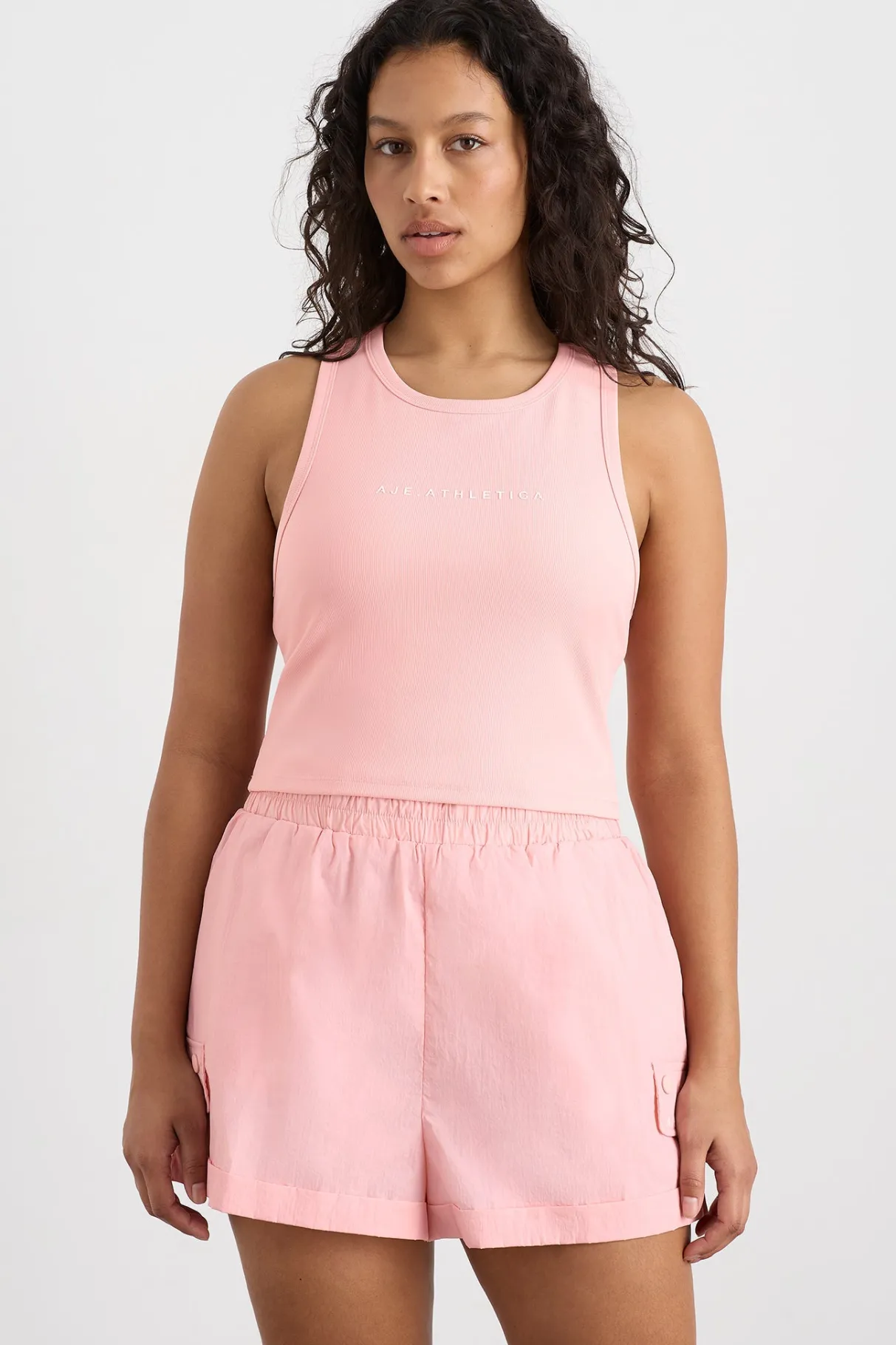 ottoman_rib_tank__5-1.webp Hot Aje ATHLETICA Ottoman Rib Tank 135 Millenial Pink