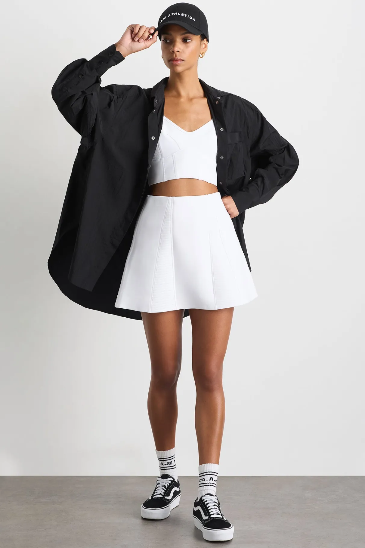 ottoman_scuba_skirt__0.webp Store Aje ATHLETICA Ottoman Scuba Skirt 627 White