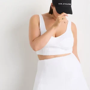 Store Aje ATHLETICA Ottoman Scuba Skirt 627 White
