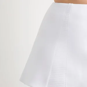 Store Aje ATHLETICA Ottoman Scuba Skirt 627 White