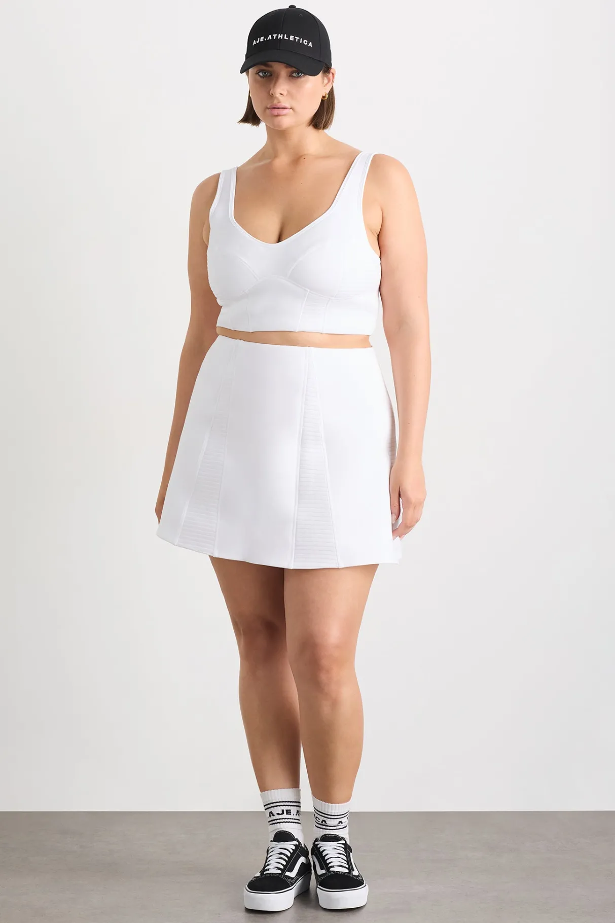 ottoman_scuba_skirt__15.webp Store Aje ATHLETICA Ottoman Scuba Skirt 627 White