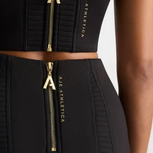 Cheap Aje ATHLETICA Ottoman Scuba Skirt 627 Black