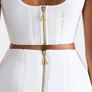 Store Aje ATHLETICA Ottoman Scuba Skirt 627 White