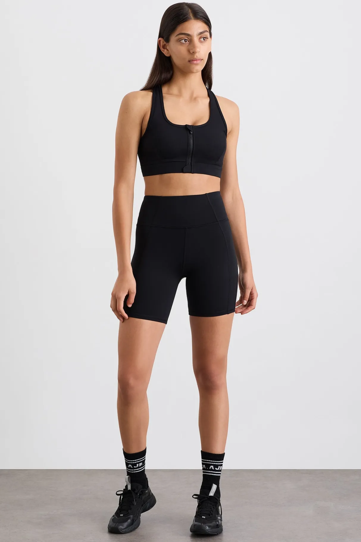 ottoman_zip_front_bra__3.webp Store Aje ATHLETICA Ottoman Zip Front Bra 329 Black