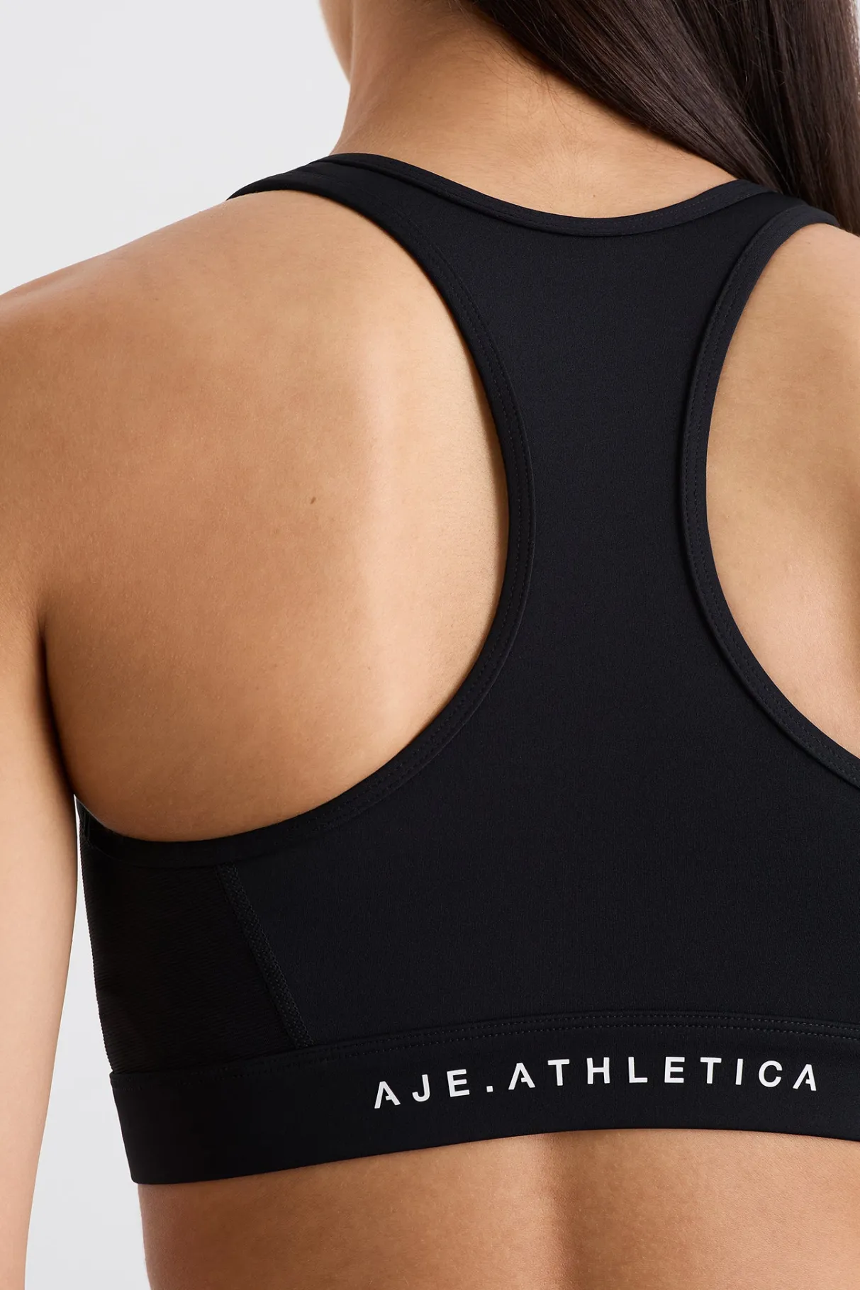 ottoman_zip_front_bra__4.webp Store Aje ATHLETICA Ottoman Zip Front Bra 329 Black