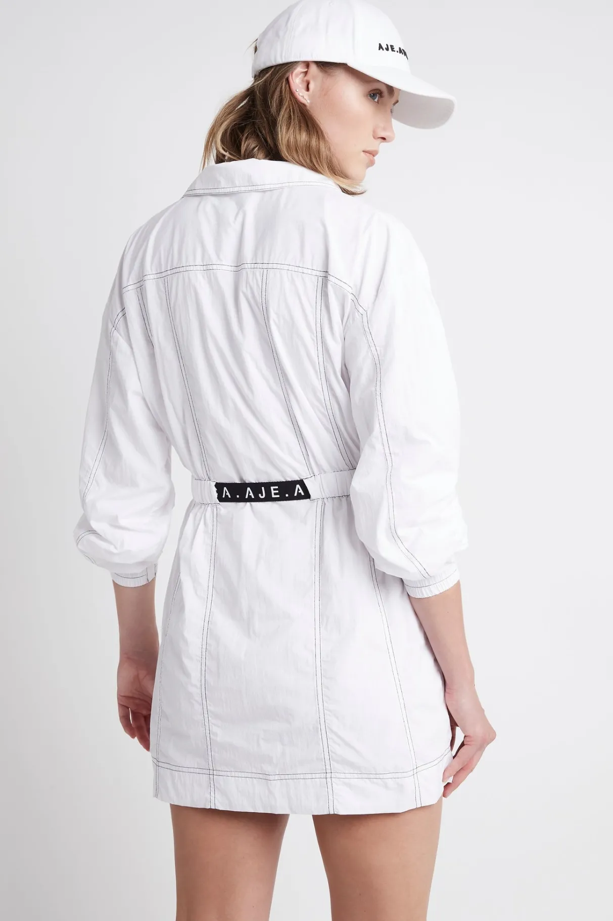 oversized_belted_mini_dress__4.webp Fashion Aje ATHLETICA Oversized Belted Mini Dress 803 White/Black