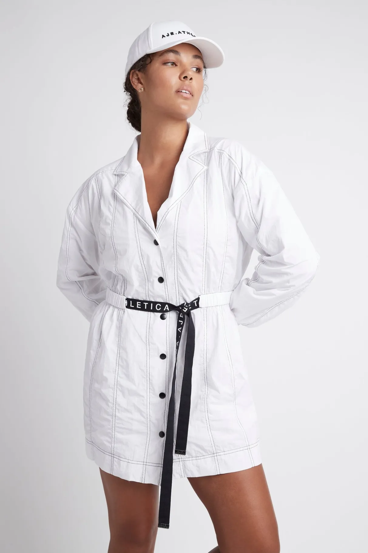 oversized_belted_mini_dress__6.webp Fashion Aje ATHLETICA Oversized Belted Mini Dress 803 White/Black