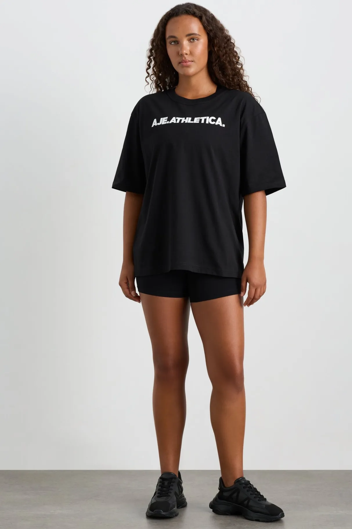 oversized_bold_logo_tee__6.webp Clearance Aje ATHLETICA Oversized Bold Logo Tee 102 Black/White