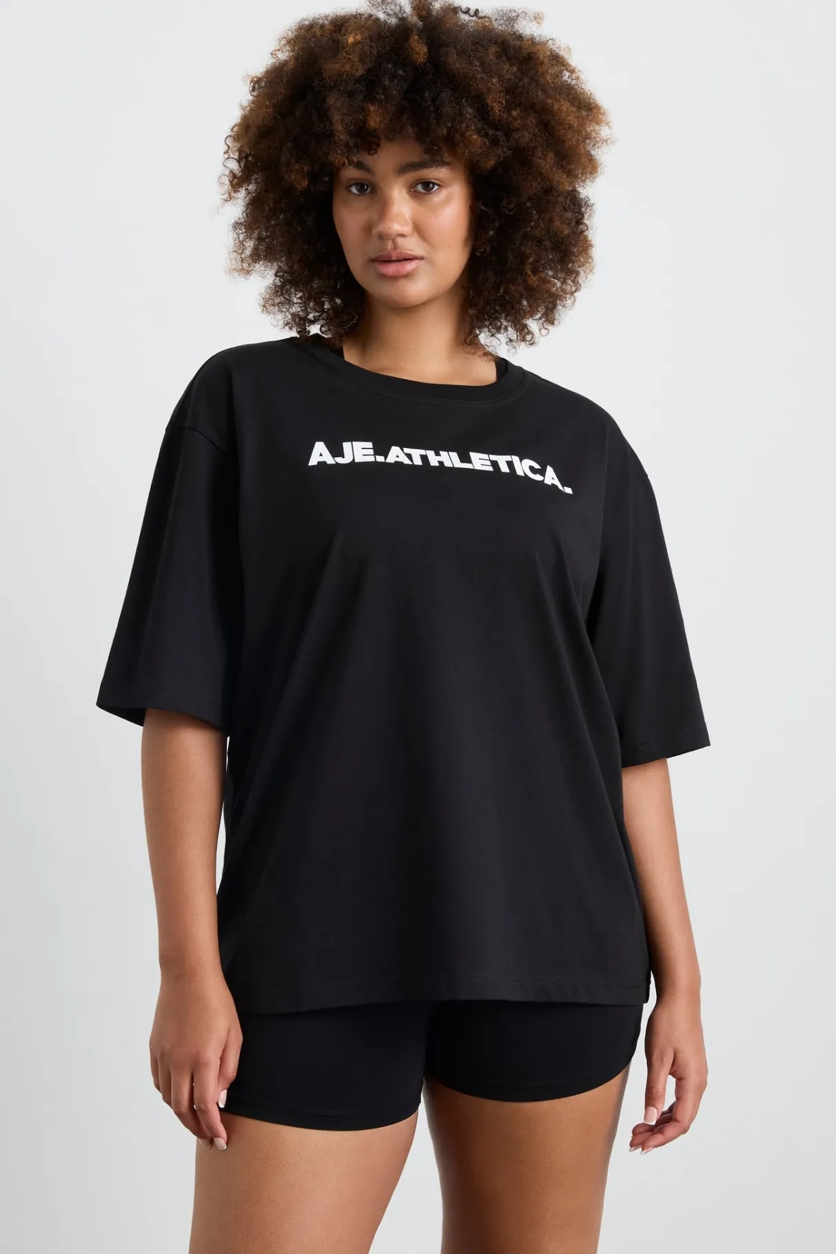 oversized_bold_logo_tee__9.webp Clearance Aje ATHLETICA Oversized Bold Logo Tee 102 Black/White