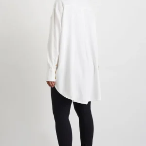 Store Aje ATHLETICA Oversized Denim Shirt 421 White