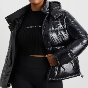 Fashion Aje ATHLETICA Oversized Puffer Jacket 763 Black