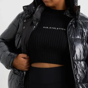 Fashion Aje ATHLETICA Oversized Puffer Jacket 763 Black