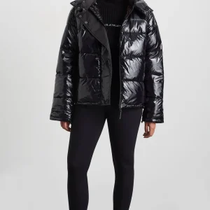 Fashion Aje ATHLETICA Oversized Puffer Jacket 763 Black