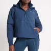 Best Sale Aje ATHLETICA Padded Jacket 719 Midnight Blue/Steel Blue