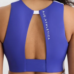 Hot Aje ATHLETICA Panel Crop Top 336 Electric Blue