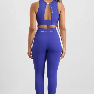 Hot Aje ATHLETICA Panel Crop Top 336 Electric Blue