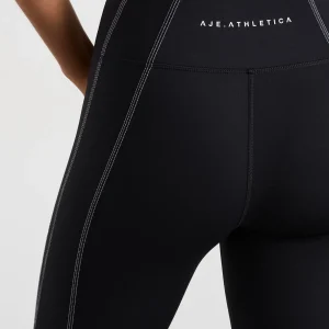 Best Sale Aje ATHLETICA 7/8 Panel Leggings 243 Black