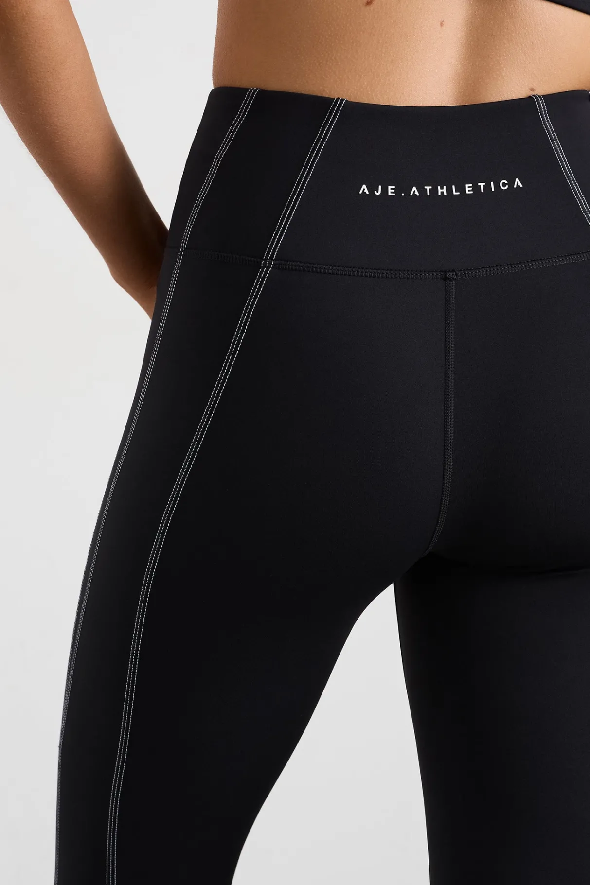 panel_leggings__4.webp Best Sale Aje ATHLETICA 7/8 Panel Leggings 243 Black