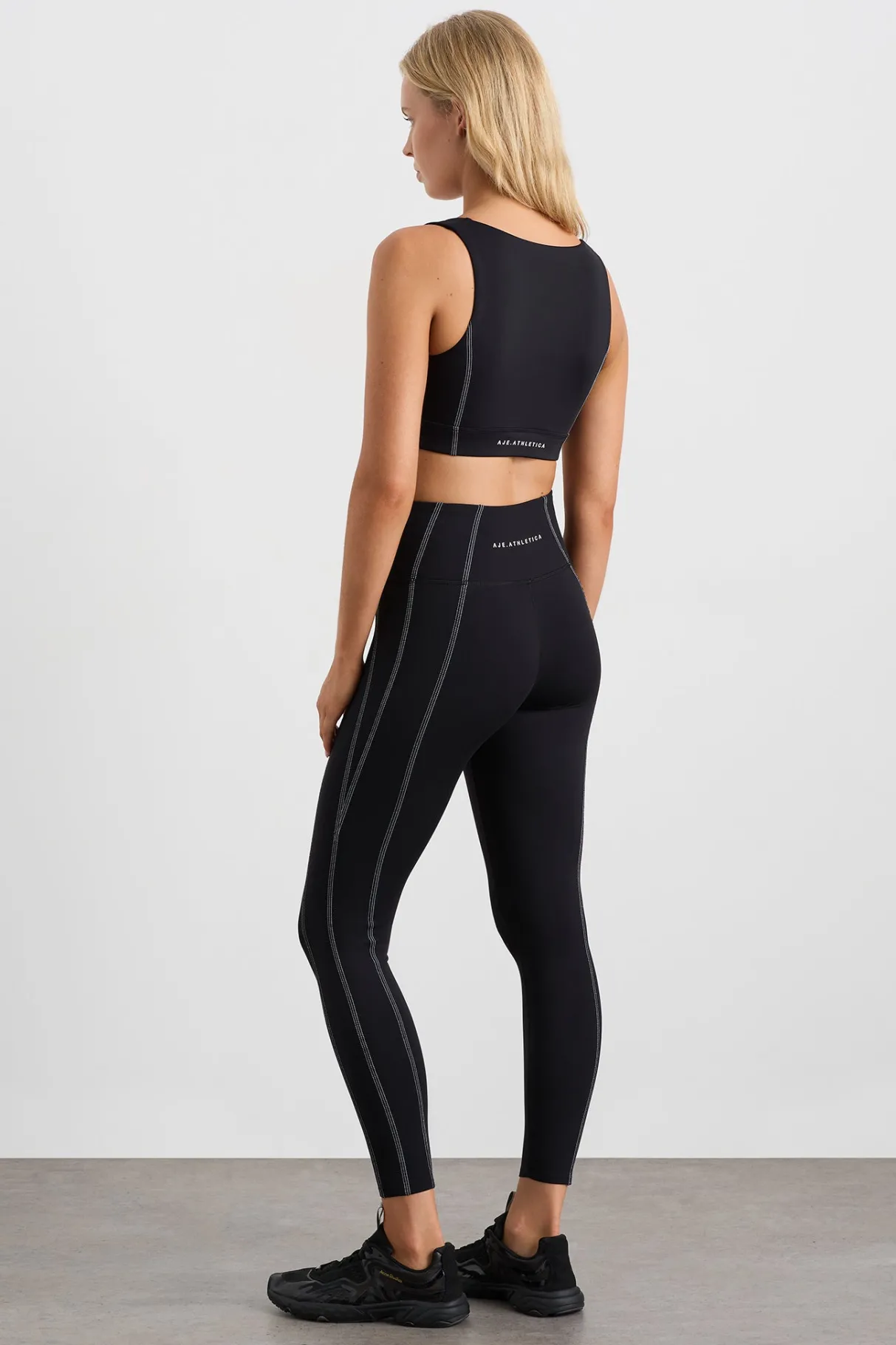 panel_leggings__5.webp Best Sale Aje ATHLETICA 7/8 Panel Leggings 243 Black
